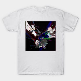 Eagle Marked Painting T-Shirt